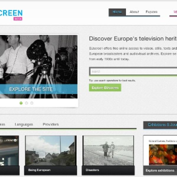 EUscreen Celebrates Television History